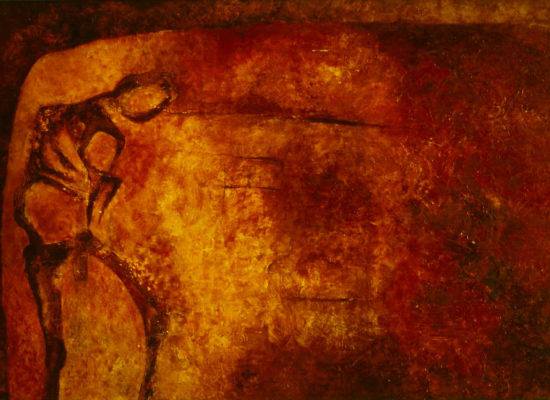 2. Iniciación - 1992 - Oil on canvas - 100 x 160 cm / 39 1/4 x 63 in - Private Collection Santiago, Chile