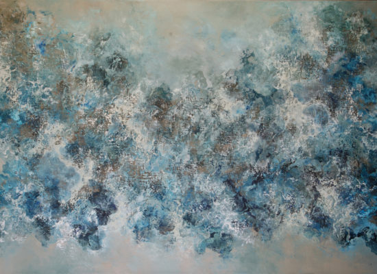 3. Moon - 2009 - Oil on canvas - 87 x 127 cm / 34 x 50 in - Private Collection Brussels