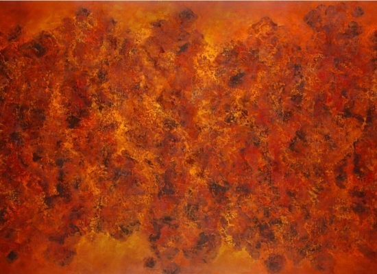 5. Red river - 2009 - Oil on canvas - 97 x 162 cm / 38 x 63 3/4 in - Private Collection Santiago, Chile