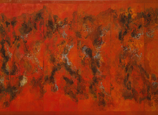  7. Golden Tide - 2006 - Oil on canvas - 97 x 170 cm / 38 x 67 in - Private Collection Madrid
