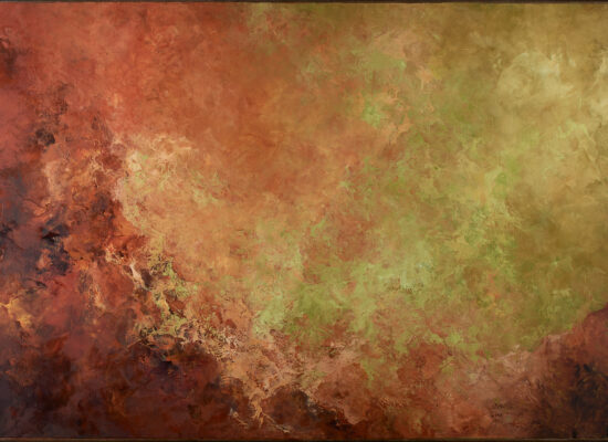 5. Viridi Terra - 2023 - Oil on canvas - 89 x 130 cm / 35 x 45 ½ in